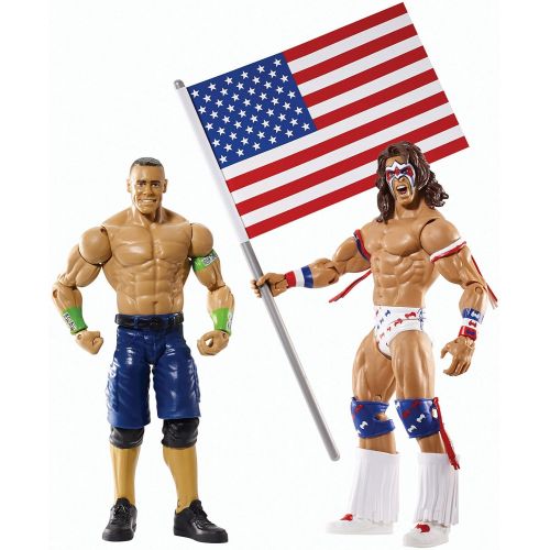 더블유더블유이 WWE Battle Pack Series #31 - John Cena vs. Ultimate Warrior Action Figure (2-Pack)