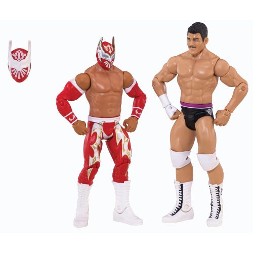 더블유더블유이 WWE Battle Pack Sin Cara vs. Cody Rhodes Action Figure, 2-Pack