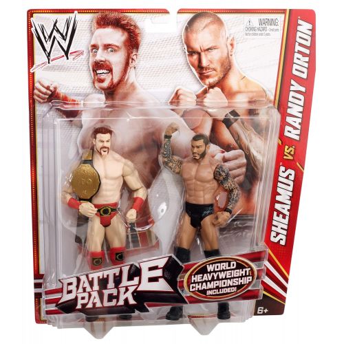 더블유더블유이 WWE Series 21 Battle Pack: Sheamus vs. Randy Orton Figure, 2-Pack