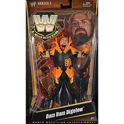 더블유더블유이 WWE Legends Bam Bam Bigelow Collector Figure - Series #5