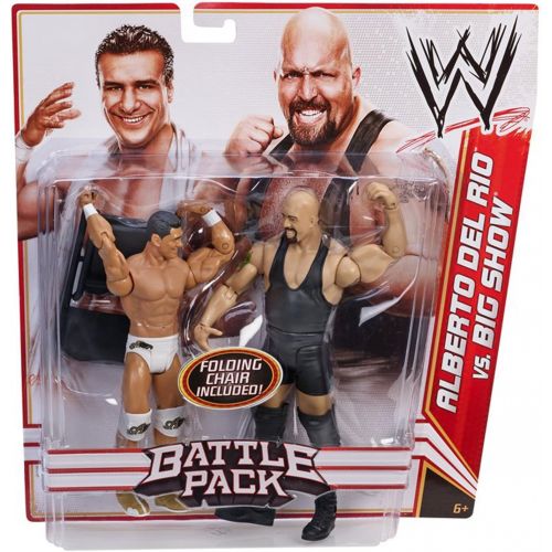더블유더블유이 WWE Battle Pack: Alberto Del Rio vs. Big Show Figure 2-Pack Series 16