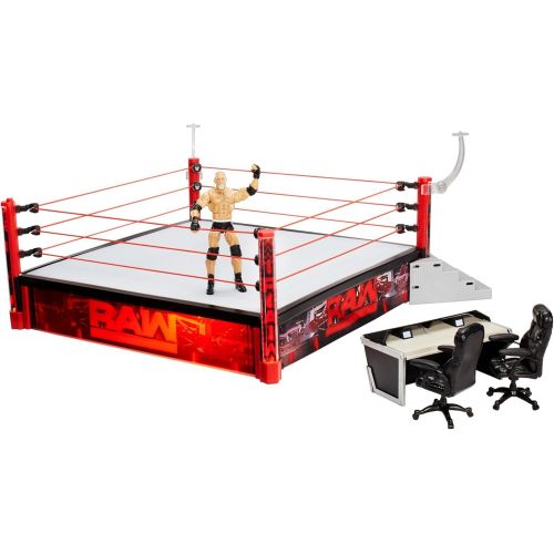 더블유더블유이 WWE Elite Collection Raw Main Event Ring Playset