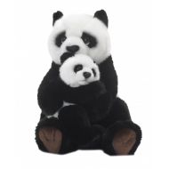 WWF 16813 Panda with Baby 11in soft Stuffed Toy Plush Collection