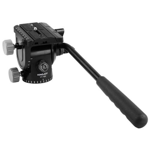  WWGG Aluminum Alloy Fluid Tractor Hydraulic Head Three-Dimensional Tripod Head 360 Degree Panoramic Photography and Bird Watching
