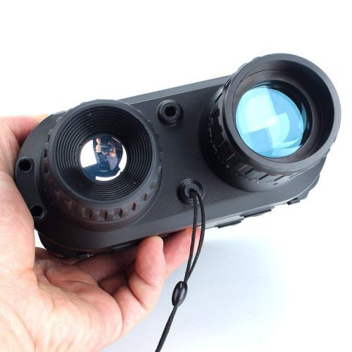  WWGG Digital Night Vision Telescope, 640P Infrared Night Vision Device, 7X Magnification LED Screen Infrared Camera for Wild Animal Military Hunting