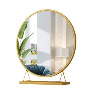 WXF Makeup Mirrors,Countertop High Definition Tabletop Mirrors Metal Framed Large/Modern Dressing Table Beauty Cosmetic Mirror