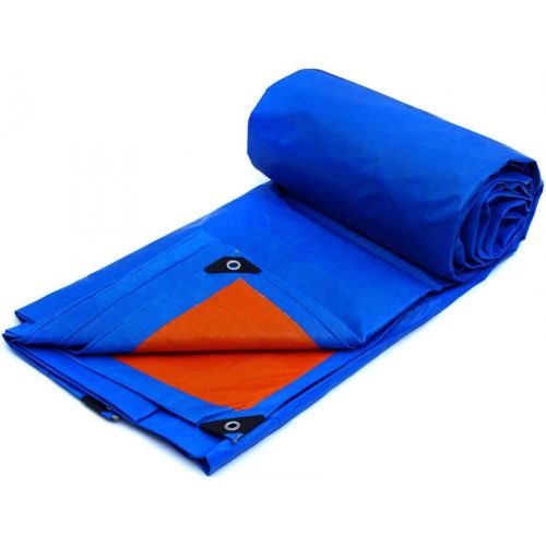  WXX-tarpaulin Tarpaulin Outdoor Rainproof Sunscreen Multi-Function Polyethylene Ground Sheet Covers Truck Premium Quality Cover Canvas Blue Tarp Sheet Four Seasons Universal (Size : 5×7m)