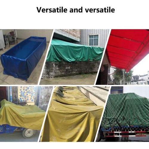  WXX-tarpaulin Tarp Rainproof Waterproof Sunscreen Outdoor Thickening Multi-Function Ground Sheet Covers Truck Tarpaulin Premium Quality Cover Canvas Five Colors Tarp Sheet Four Seasons Universal