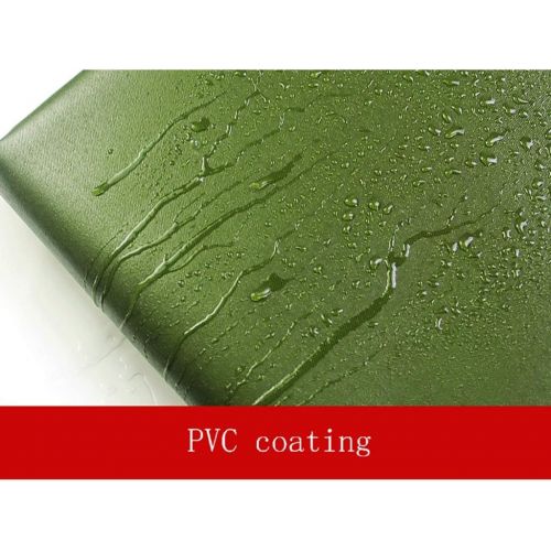  WXX-tarpaulin Outdoor Tarpaulin Knife Scraping Cloth Green Heavy Duty Waterproof Sunscreen Premium Quality Canopy Thick Canvas Tricycle Ground Sheet Covers (550g Per Square Meter) (Size : 4×6m)