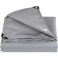 WXX-tarpaulin Gray Thick Polyester Silk Tarpaulin Waterproof Cloth Sunscreen Outdoor Shade Push Shed Cloth Rain Cover Canvas (Size : 2×3m)