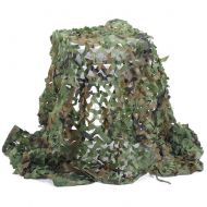 WY-CAMO 2m X 3m Woodenland Desert Camouflage Netting Camo Military Nets Lightweight Sunscreen Without Grid for Kids Sunshade Decoration Hunting Blind Shooting Hide Army Party