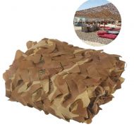 WY-CAMO 2m X 3m / 6.5 X 10ft Woodland Camouflage Net Desert for Hunting Camping Decoration Military Sun Visor Army Shading Outdoor Air Protection