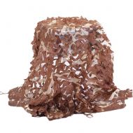 WY-CAMO 2m X 3m / 6.5 X 10ft Woodland Camouflage Net Desert for Hunting Camping Decoration Military Sun Visor Army Shading Outdoor Air Protection