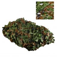 WY-CAMO 2m X 3m / 6.5 X 10ft Woodland Camouflage Net Desert for Hunting Camping Decoration Military Sun Visor Army Shading Outdoor Air Protection