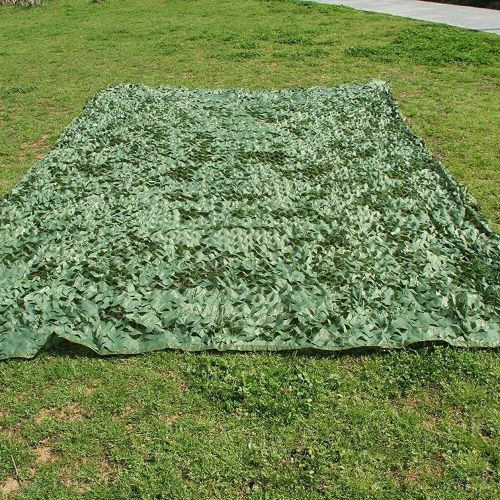  WY-CAMO 2m X 3m / 6.5 X 10ft Woodland Camouflage Net Desert for Hunting Camping Decoration Military Sun Visor Army Shading Outdoor Air Protection