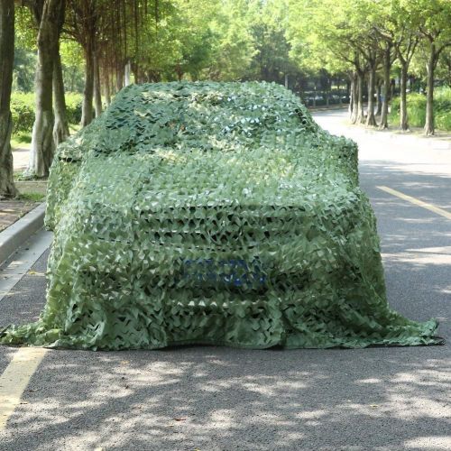  WY-CAMO 2m X 3m / 6.5 X 10ft Woodland Camouflage Net Desert for Hunting Camping Decoration Military Sun Visor Army Shading Outdoor Air Protection