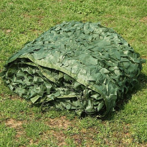  WY-CAMO 2m X 3m / 6.5 X 10ft Woodland Camouflage Net Desert for Hunting Camping Decoration Military Sun Visor Army Shading Outdoor Air Protection