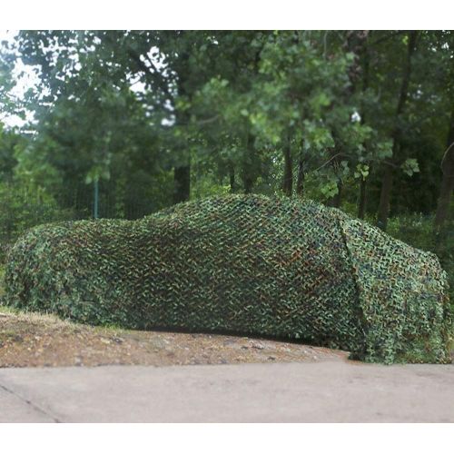  WY-CAMO 2m X 3m / 6.5 X 10ft Woodland Camouflage Net Desert for Hunting Camping Decoration Military Sun Visor Army Shading Outdoor Air Protection