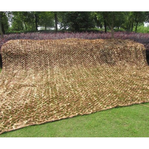  WY-CAMO 2m X 3m / 6.5 X 10ft Woodland Camouflage Net Desert for Hunting Camping Decoration Military Sun Visor Army Shading Outdoor Air Protection