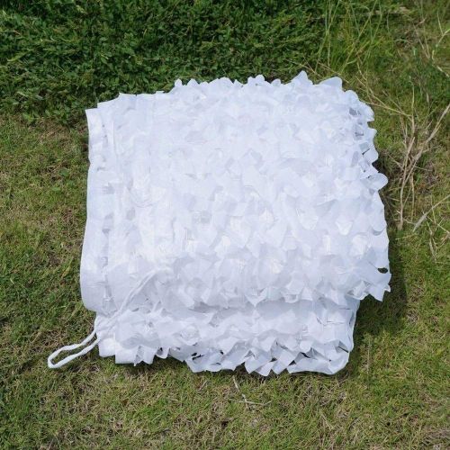  WY-CAMO 2m X 3m / 6.5 X 10ft Woodland Camouflage Net Desert for Hunting Camping Decoration Military Sun Visor Army Shading Outdoor Air Protection