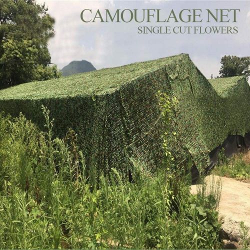  WY-CAMO 2m X 3m / 6.5 X 10ft Woodland Camouflage Net Desert for Hunting Camping Decoration Military Sun Visor Army Shade Outdoor Air Protection