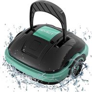 WYBOT Osprey 200 Cordless Robotic Pool Cleaner, Automatic Pool Vacuum, Powerful Suction, Dual-Motor, Ideal for Above/In Ground Flat Pool-Blue&Black
