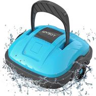 WYBOT Osprey 200 Cordless Robotic Pool Cleaner, Automatic Pool Vacuum, IPX8 Waterproof, Powerful Suction, Dual-Motor, 180μm Fine Filter for Above Pool Blue