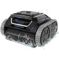 (New Upgrade) WYBOT S1 SE Cordless APP Robotic Pool Cleaner with Wall Climbing, 7 Cleaning Modes, 2.5H Fast Charge, Automatic Pool Vacuum Robot Lasts 150 Mins, Ideal for Inground Pools - Silver