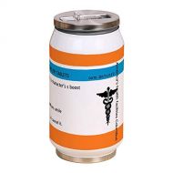 WYCY PUBG Wasser Tasse Schmerzlinderung Dosen Edelstahl Vakuumisolierung Cup Persoenlichkeit Kaffeetasse (500ml)