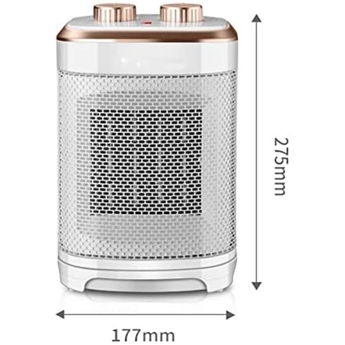  WYKDL Household space heater, Silent work Rapid heating, 90°Cycle shaking your head for bedroom/living room/office 1500W