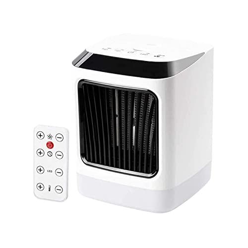  WYKDL Portable Electric Mini Air Heater, Over-Heat & Tip-Over Protection, PTC Ceramic Electric Air Heater 800W（Color：white）