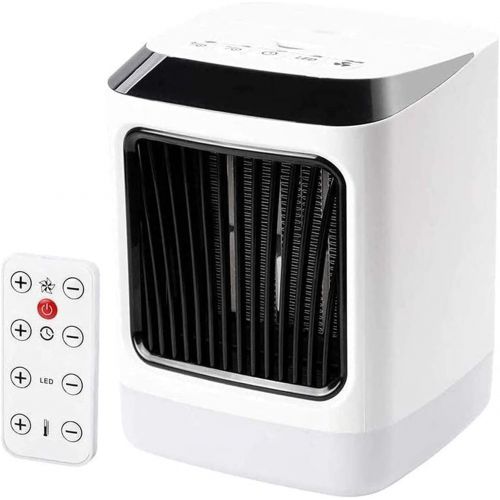  WYKDL Portable Electric Mini Air Heater, Over-Heat & Tip-Over Protection, PTC Ceramic Electric Air Heater 800W（Color：white）