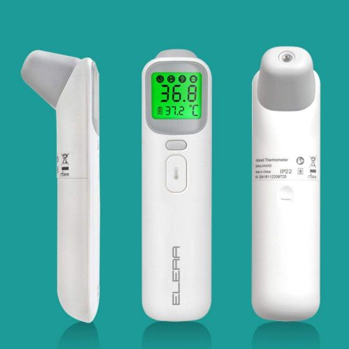  WYLDDP Baby-Thermometer, Stirn und Ohr-Thermometer, Fieberthermometer fuer Kinder und Erwachsene, professionelle Prazision