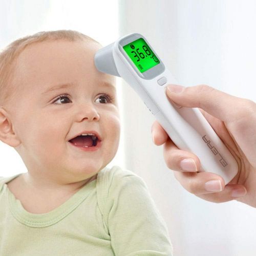  WYLDDP Baby-Thermometer, Stirn und Ohr-Thermometer, Fieberthermometer fuer Kinder und Erwachsene, professionelle Prazision