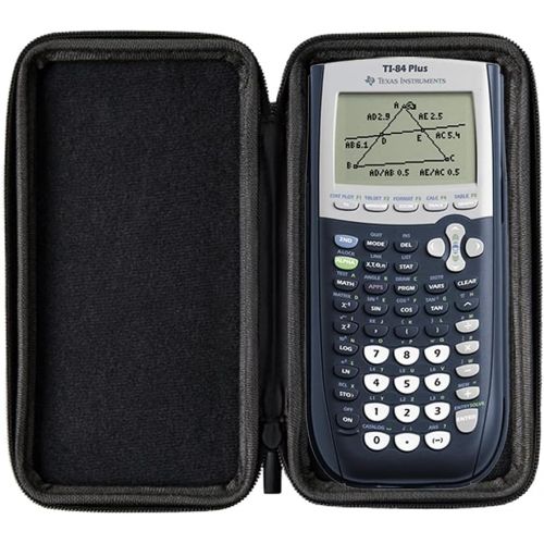  WYNGS Protective Case for TI 84 Plus/TI 83 Plus/Casio FX-9860GII / Casio FX-9750 GIII/Casio PRIZM FX-CG 50 Graphing Calculator, Black