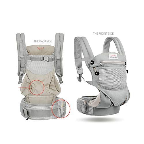  WYNZYYEBD Baby Carrier, Front Hug Newborn Sling Back Multi-Function Summer Breathable Baby...