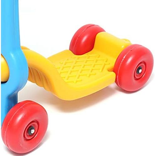  WYQ Tretroller fuer Kinder im Alter von 2 bis 5 Jahren, Die Hoehe der Lenkstange ist 60 cm, Roller fuer Kleinkinder (Farbe : Blau)