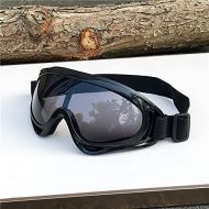 WYWY Snowboard Goggles Outdoor Ski Goggles Snowboard Mask Winter Snowmobile Motocross Sunglasses Skating Sports Windproof Dustproof Riding Glasses Ski Goggles (Color : Black Gray)