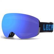 WYWY Snowboard Goggles Anti-Fog Ski Goggles Winter Double Layers Snowboard Skiing Sunglasses UV400 Protection Ski Glasses Ski Goggles (Color : H)