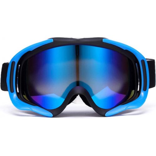  WYWY Snowboard Goggles Ski Goggles Double-layer Anti-fog Ski Goggles Cocker Myopia Ski Goggles Mountaineering Men And Women Ski Equipment Ski Goggles (Color : F)