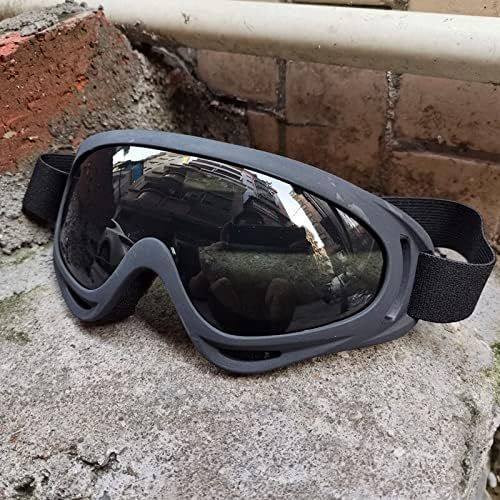  WYWY Snowboard Goggles Unisex Winter Skiing Glasses Windproof Goggles Outdoor Sports CS Glasses Ski Goggles UV400 Dustproof Moto Cycling Sunglasses Ski Goggles (Color : Brown)