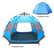 WYYHAA Portable Automatic Pop-Up Camping Tent, Camping Rainproof Tent, Beach Tent Quick Cabana Sun Shelter, Ventilated for Hiking Climbing Beach