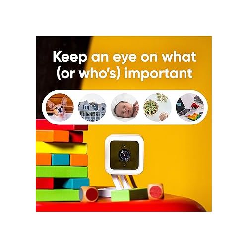  WYZE Cam v3 with Color Night Vision, Wired 1080p HD Indoor/Outdoor Video Camera, 2-Way Audio, Works with Alexa, Google Assistant, and IFTTT
