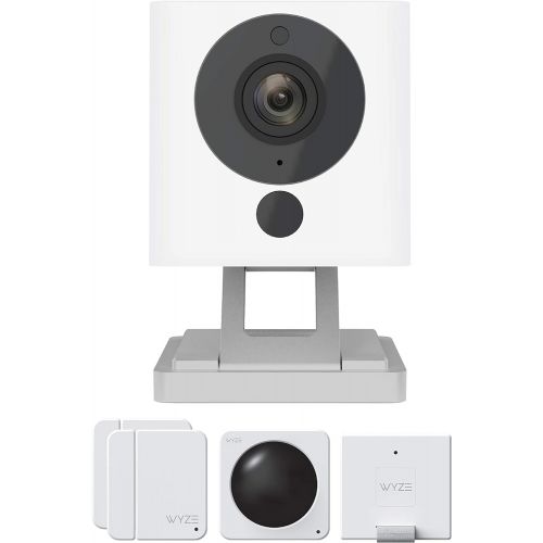  [아마존베스트]Wyze Labs Wyze Cam V2 1080P Indoor Smart Home Camera with Wyze Sense Starter Kit