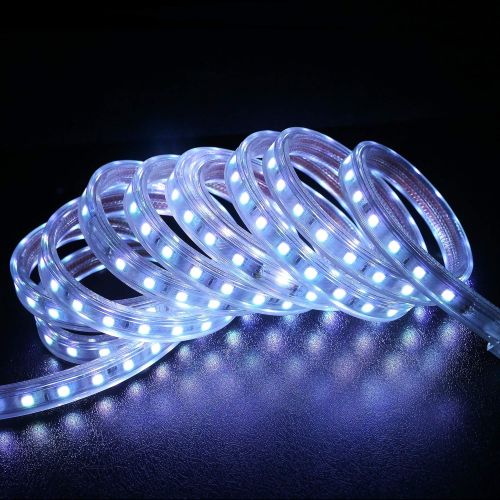  WYZworks SMD 5050 LED Flexible Dimmable Indoor/Outdoor Color Changing Event Stage Light Strip (16 Colors) with Remote and LED Controller/IR Receiver - 25, 50, 100 Feet (25 ft)