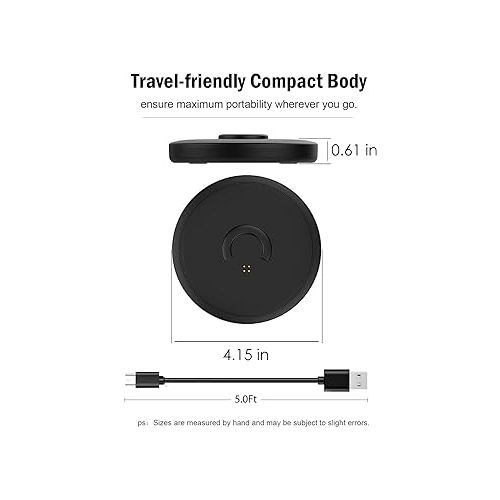  Charging Cradle Charger for Bose Soundlink Revolve, Charging Cradle for Bose Soundlink Revolve/Soundlink Revolve+ (Series II) Revolve Plus/Plus 2 Speaker Charging Dock Replacement Charger Base