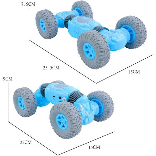  WZRYBHSD 4WD Off-Road Vehicle Drift Stunt Twister Car Recharge RC Buggy Toy All Terrain Monster Truck Climbing Remote Control Car Birthday Christmas Hobby Gifts for Boysgirls Kids