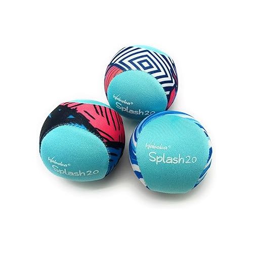  Waboba Splash Ball 2.0 - Water Bouncing Ball (Colors May Vary)