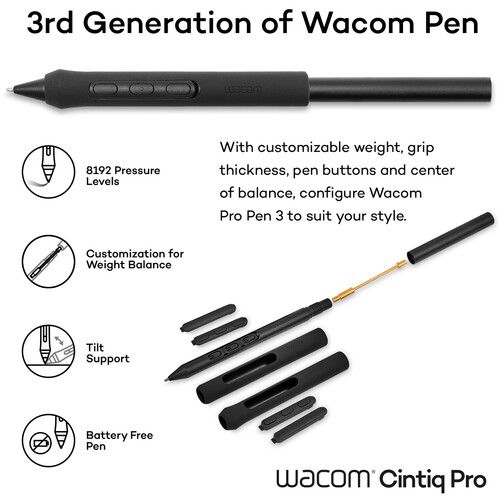  Wacom Cintiq Pro 27 Creative Pen & Touch Display