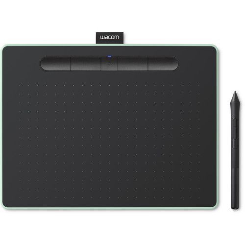  Wacom Intuos Bluetooth Creative Pen Tablet (Medium, Pistachio Green)